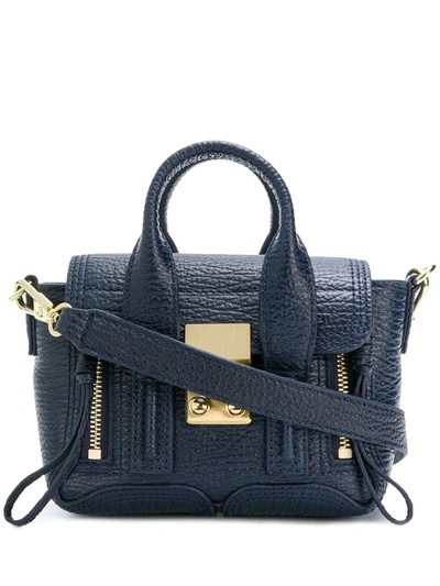 3.1 Phillip Lim / フィリップ リム Pashli Nano Satchel Bag In Blue