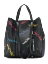MARC JACOBS MARC JACOBS X NEW YORK MAGAZINE THE TAG TOTE BAG - 黑色