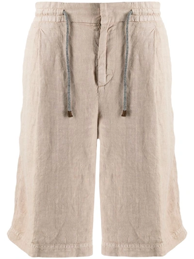 Brunello Cucinelli Drawstring Shorts - Neutrals