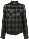 AMIRI OMBRÉ PLAID SHIRT