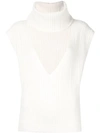 JACQUEMUS AUBE KNITTED TOP