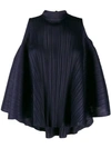 ISSEY MIYAKE DECONSTRUCTED PLEATED TOP