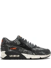 Nike X Atoms Air Max 90 Premium Sneakers In Black