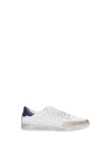 SAINT LAURENT CLASSIC COURT IN PERFORATED LEATHER SNEAKERS,11016855