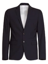 DSQUARED2 DSQUARED TROPICAL WEIGHT STRETCH WORSTED WOOL PARIS SUIT IN BLACK,11017092