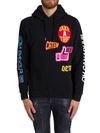 DSQUARED2 HOODIE WITH PATCH PRINT,11016902