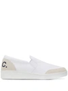 A.P.C. A.P.C. SLIP ON JOAN TRAINERS - 白色