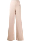 PINKO HIGH-WAISTED EMBELLISHED TROUSERS
