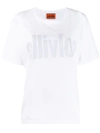 Colville Logo Print Inside-out Effect T-shirt In White