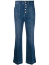 STELLA MCCARTNEY BUTTON-FRONT JEANS