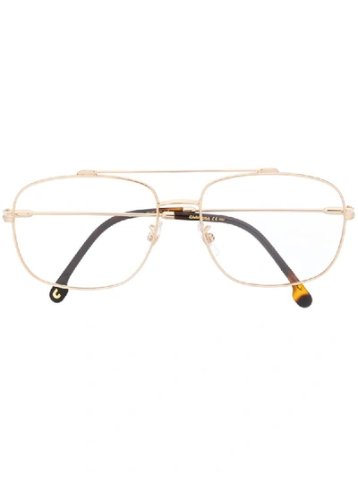 Carrera Square Frame Glasses In Neutrals