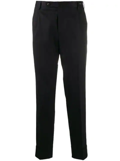 Pt01 Lower East Side Hepcat Trousers In Black