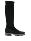 CLERGERIE CLERGERIE ROAD KNEE-LENGTH BOOTS - 黑色