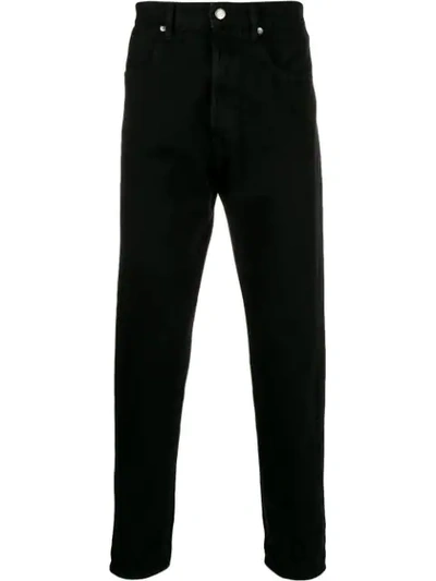 Golden Goose Casual Tapered Jeans In Black