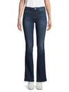7 For All Mankind Kimmie Bootcut Jeans In Dark Blue
