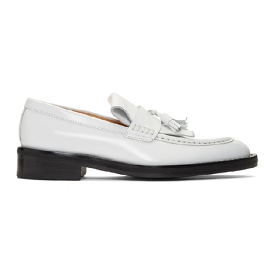 Ami Alexandre Mattiussi Loafer Shoes In 100 Blanc
