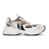 Axel Arigato Marathon Panelled Metallic Sneakers In Whtblkorg