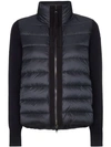 Moncler Quilted Gilet Jacket In Blue