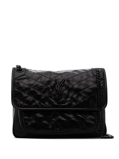 Saint Laurent Niki Chain Strap Bag In Black