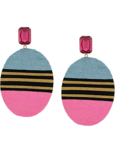 Mary Jane Claverol Carine Earrings - 粉色 In Pink