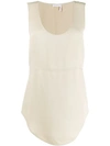 See By Chloé Panelled Tank Top In Neutrals