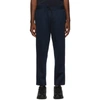 MONCLER MONCLER NAVY SPORTS TROUSERS