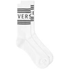 VERSACE Versace Logo Sport Sock,ICZ0003-IK0203-I4014