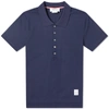 THOM BROWNE Thom Browne Relaxed Fit Polo,MJP052A-00042-4155