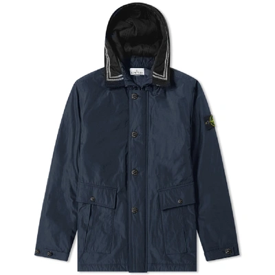 Stone Island Micro Reps Primaloft Down Jacket In Blue ModeSens