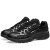 Nike P-6000 Leather, Mesh And Rubber Sneakers In Black