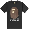 A BATHING APE A Bathing Ape By Bathing Tee,1F30110003-BK7