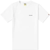 A BATHING APE A Bathing Ape A Bathing Ape Patch Tee,1F80110005-WH7