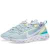 Nike React Element 55 Frosted Spruce Sneakers In Blue