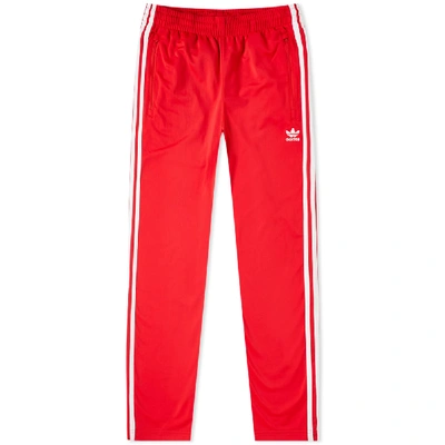 Adidas Originals Adidas Firebird Track Pant In Red