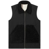 BARENA VENEZIA Barena Sherpa Collar Nylon Gilet,GLU2505-59052