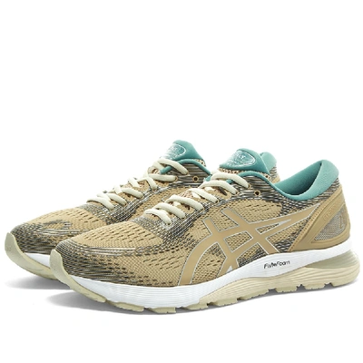 Asics Gel-nimbus 21 Sps Sneakers In Wood,cream