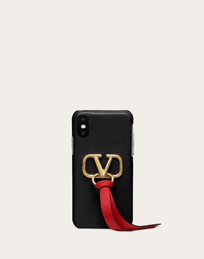 Valentino Garavani Vring Phone Cover In Black