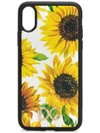 DOLCE & GABBANA FLORAL PRINT IPHONE X CASE