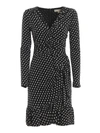 MICHAEL KORS POLKA DOT PRINT DRESS