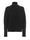 DONDUP ALPACA BLEND BOXY TURTLE NECK SWEATER