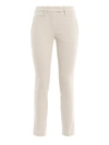 Dondup Perfect Chino Trousers In White In White