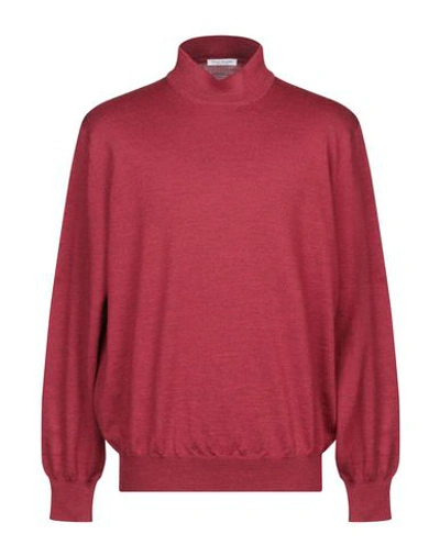 Gran Sasso Turtleneck In Maroon