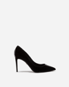 DOLCE & GABBANA POLISHED CALFSKIN PUMPS