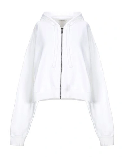 Crossley Hooded Sweatshirt In White