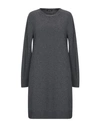Anneclaire Short Dress In Grey