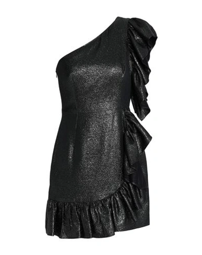 Sandro Short Dresses In Silver