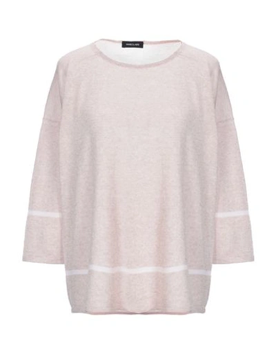 Anneclaire Sweater In Light Pink