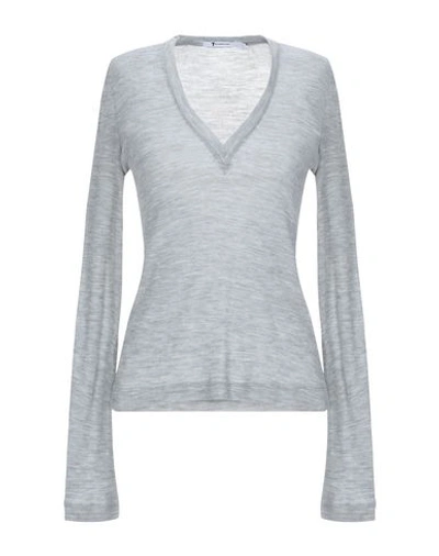 Alexander Wang T Sweater In Light Grey