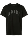 AMIRI AMIRI PRINTED LOGO T-SHIRT - 黑色