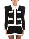 BALMAIN BALMAIN TWEED CROPPED JACKET